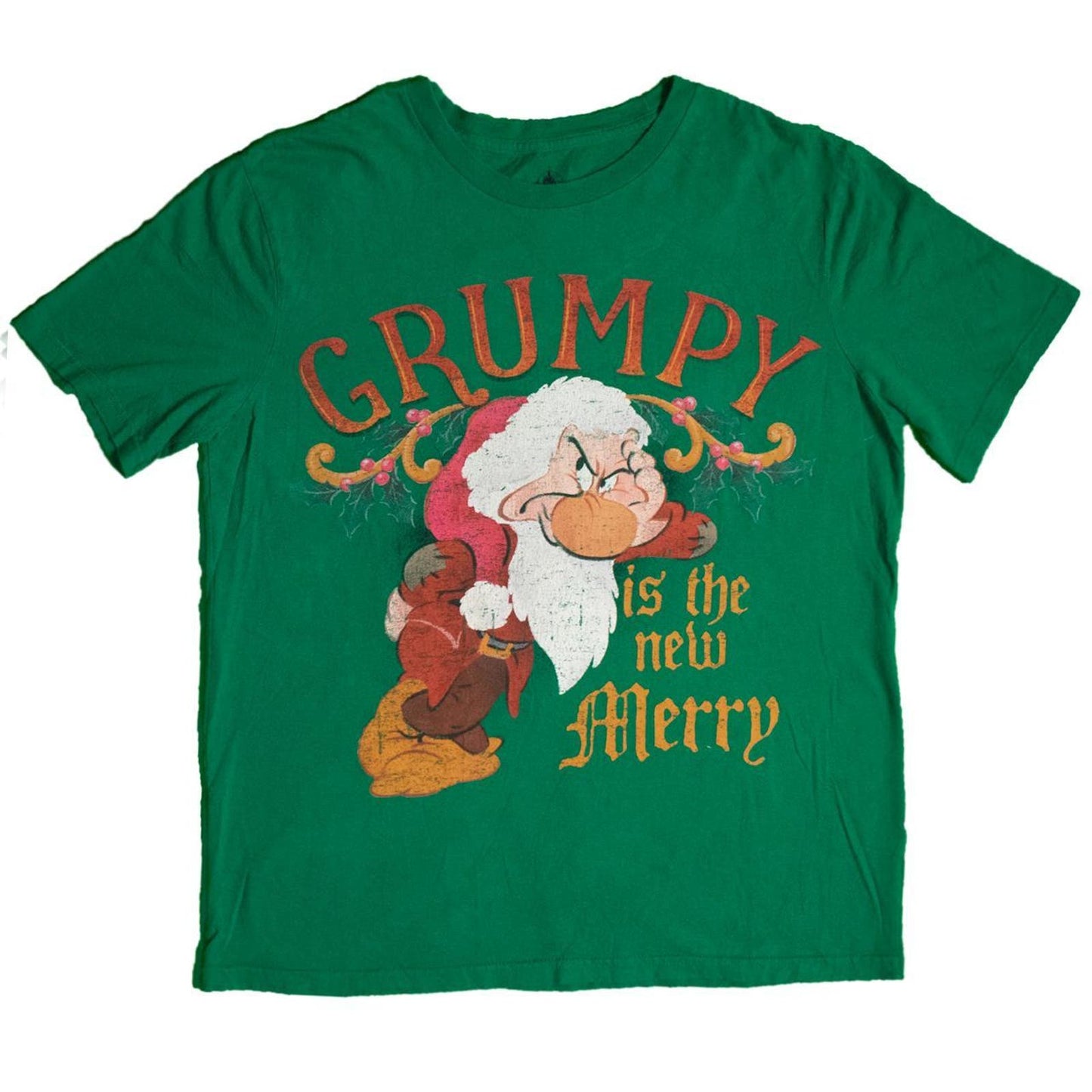 Green Disney grumpy dwarf Tee