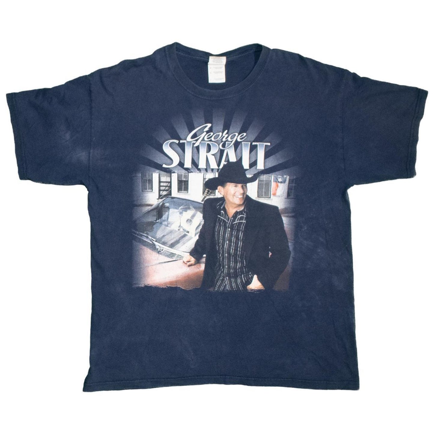 Classic george strait navy Tee