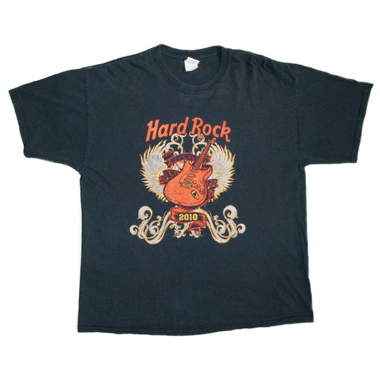 2010 hard rock black Tee