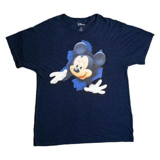 Navy micky mouse disney Tee