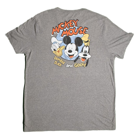 Grey disney micky mouse and friends Tee