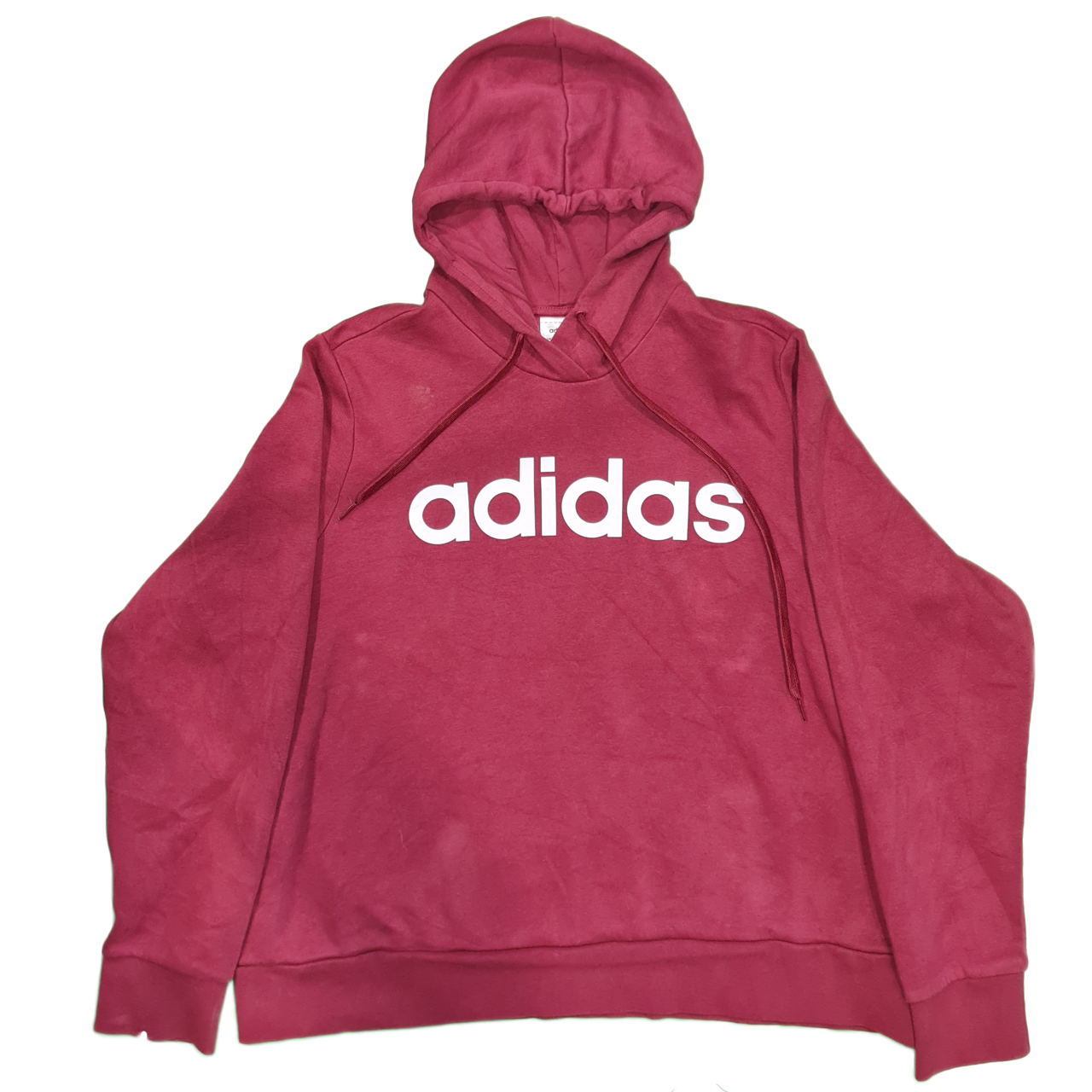 Vintage Red Adidas Hodie