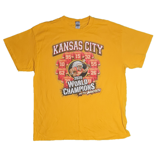 2020 Kansas City Chiefs World Champions Tee